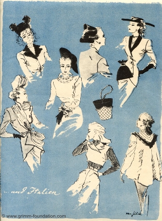 Hildegarde van G&uuml;lick, Mode 1948